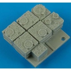 QUICKBOOST 48336 1/48 Bf110C/D Radio Equipment for DML