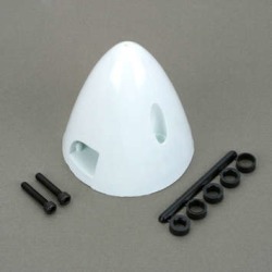 Dubro 272 2" White 4 Pin Spinner