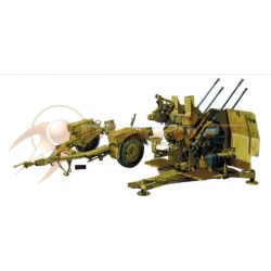 AFV Club 35149 1:35 German 2cm Flak 38 Anti-Aircraft Gun w/Tow Trailer