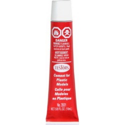 Testors 3512 Plastic Cement 7/8 oz. Tube