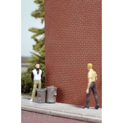 Walthers 933-3522 HO Light Red Brick Sheet (4)