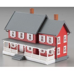 Model Power 2615 N Stevenson's House Built-Up Buildings Lighted w/ 2 F