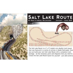 Kato 20-2010 Salt Route 4' x 9' Modern Era Double Track N Scale Layout