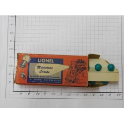 Lionel 19GB 14 Volt Green 2-Prong Bulbs in Box
