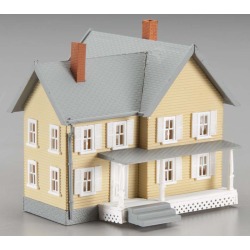 Model Power 2614 N Jackson's House Built-Up Buildings Lighted w/ 2 Fig