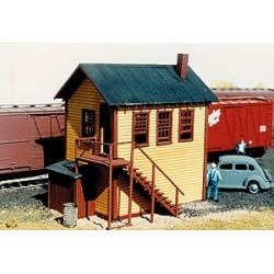 American Model Builders 709 HO Railroad Yard Office Laser Kit