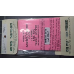 Adair Shops 4015 HO Weight Upgrade Kit for Stewart 70T AAR/NYC 14 Pane