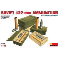 MiniArt 35068 1:35 Soviet 122-mm Ammunition & Boxes