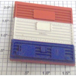 Lionel 6464-7RWB Red-White-Blue 5-Panel Box Car Door