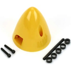 Dubro 275 2" Yellow 4 Pin Spinner