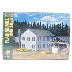 Walthers 933-3059 HO Scale Planing Mill & Shed Building Kit