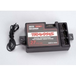 Traxxas 2019 Receiver, 2-channel 27MHz, without BEC