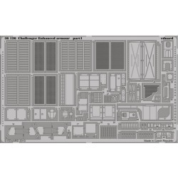 Eduard 36126 1:35 Challenger II Enhanced Armor for Trumpeter Tank