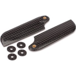 BLADE 1871C Tail Rotor Blade Set Carbon Fiber: B500 3D/X
