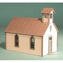 American Model Builders 491 O Crossroads Church Building Kit