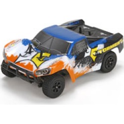 ECX 00014T1 1/24 Torment 4wd Short Course Truck: Black/Orange Ready-to