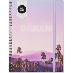 Typo - A5 Spinout Notebook Dot Page - Get lost