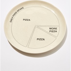 Typo - Stuff Your Face Plate - Pizza pizza pizza