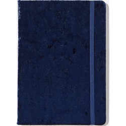 Typo - A5 Buffalo Journal - Blue velvet