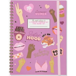 Typo - A5 Spinout Notebook Recycled - Iconic times