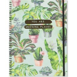 Typo - A4 Spinout Notebook Recycled - Growing places