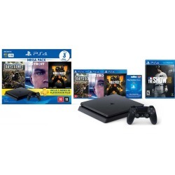 Console PlayStation 4 Slim 1 TB Bundle 5.1 + MLB The Show 18 - PS4