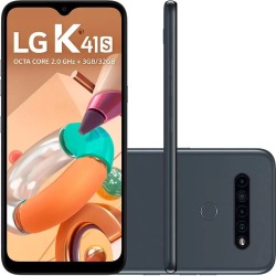 Smartphone LG K41S 32GB, 3GB de RAM, Tela de 6,5