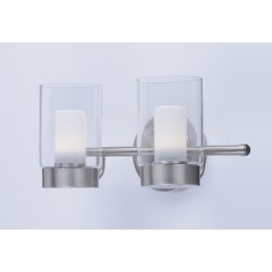 Maxim Lighting Mod 14 Inch 3 Light Bath Vanity Light Mod - 30262CLFTSN - Transitional