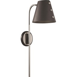 Mitzi Meta 22 Inch LED Wall Sconce Meta - HL174201-PN-BK - Mid-Century Modern