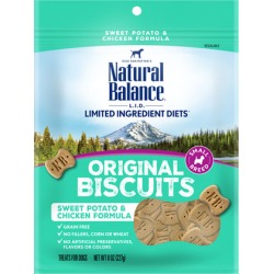 Natural Balance L.I.D. Limited Ingredient Diets Treats Sweet Potato & Chicken Small Breed 8 oz