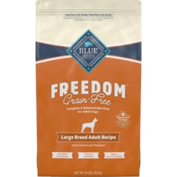 Blue Buffalo Freedom Large Breed Adult Dry Dog Food 24 lb