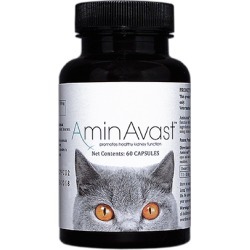Urinary Tract & Kidneys Medication, AminAvast 300 mg capsules for Cats and Small Dogs 60 ct