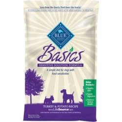 Blue Buffalo Basics Dry Dog Food Turkey & Potato 24 lb bag