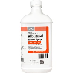Horse Medications Medication, Albuterol Sulfate Syrup for Horses 2 mg/ 5 ml 16 oz