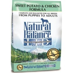 Natural Balance L.I.D. Limited Ingredient Diets Sweet Potato & Chicken Formula 26 lb
