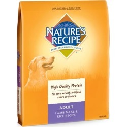 Nature's Recipe Adult Lamb Meal & Rice Dry Dog Food 30 lb