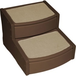 Pet Gear Extra Wide Easy Step II Pet Stairs - Chocolate