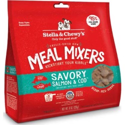 Savory Salmon & Cod Freeze-Dried Meal Mixers 8oz