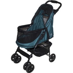 Pet Gear Happy Trails No Zip Pet Stroller - Emerald
