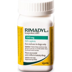 Rimadyl 100 mg Caplets 60 ct