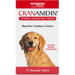Urinary Tract & Kidneys Medication, Crananidin Chewable Tablet 75 ct