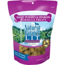 Natural Balance L.I.D. Limited Ingredient Diets Treats Sweet Potato & Venison Regular Breed 14 oz