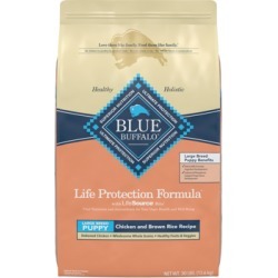 Blue Buffalo Chicken & Brown Rice Large Breed Puppy Food30 lb bag