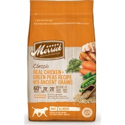 Merrick Classic Dry Dog Food Real Chicken + Green Peas Recipe with Ancient Grains 12 lb