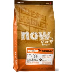 Now Fresh Grain Free Senior Recipe Dry Dog Food 25 lb