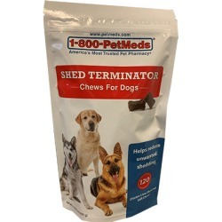 Shed Terminator Chews For Dogs 120 ct