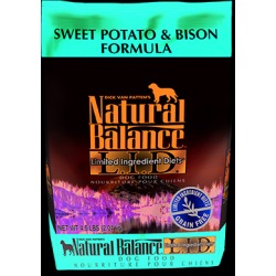 Natural Balance L.I.D. Limited Ingredient Diets Sweet Potato & Bison Formula 4.5 lb