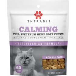 Calming Hemp Soft Chews for Cats 60 ct