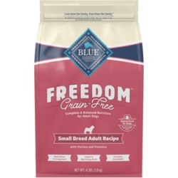 Blue Buffalo Freedom Small Breed Dry Dog Food 4 lb