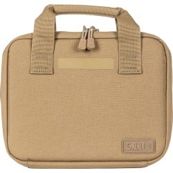 5.11 Tactical Double Pistol Case (Khaki/Tan)